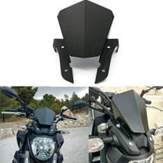 BULLE MT07 2014 NOIR AVEC SUPPORT