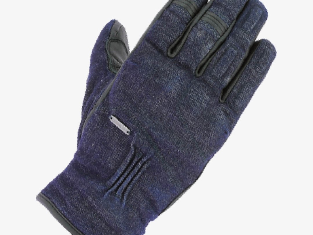 GANTS OVERLAP IRON DENIM