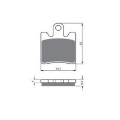 PLAQUETTE GOLDFREN S3 147