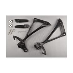 REPOSE PIED COMPLET ARRIERE KAWASAKI ZX10R 11- NOIR