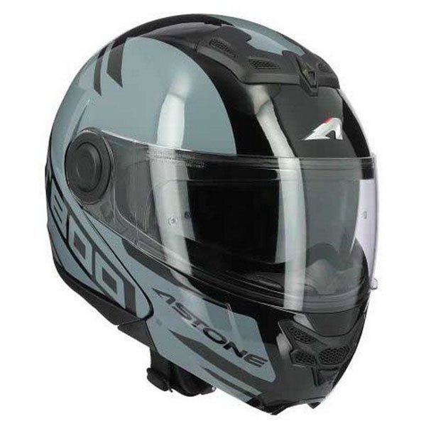 Cascos Modulares De Moto Astone Rt 800 Stripes Modular Helmet