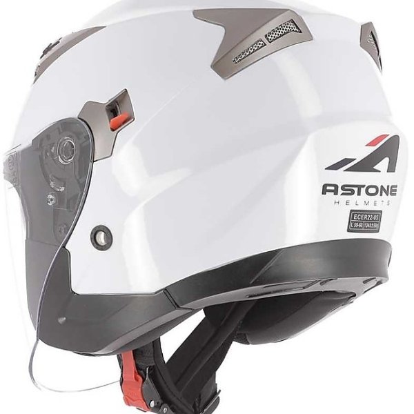 CASQUE ASTONE DJ9 BLANC BRILLANT