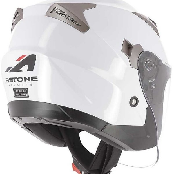 CASQUE ASTONE DJ9 BLANC BRILLANT