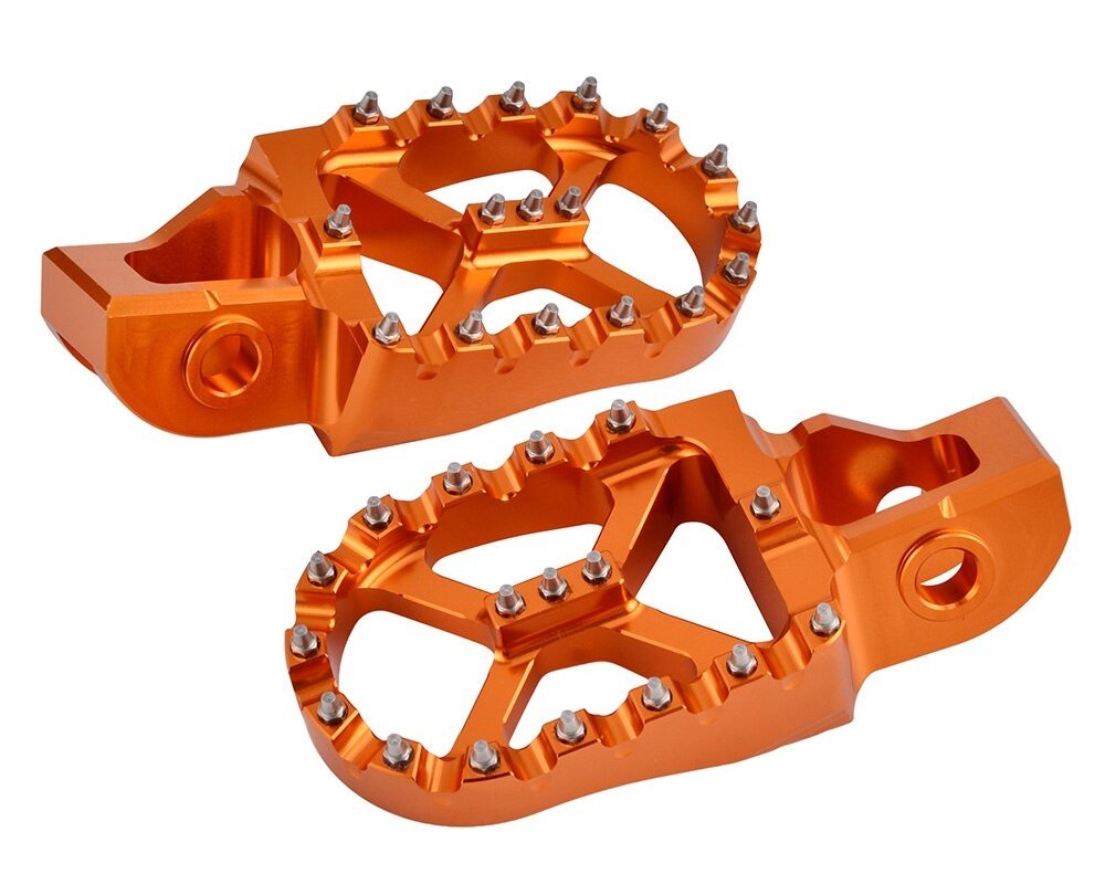 REPOSE PIED AVANT OFFROAD KTM SX-F 350 11-15 ORANGE
