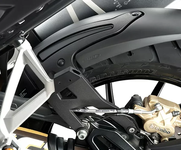 GARDE BOUE ARRIERE R1200GS R1250GS NOIR