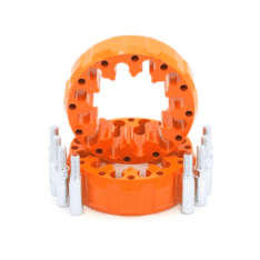 KIT ELARGISSEURS HARD RACING B4 A 45MM ORANGE
