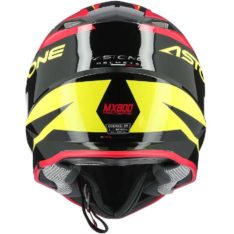CASQUE ASTONE CROSS MX800 RACERS ROUGE/FLUO