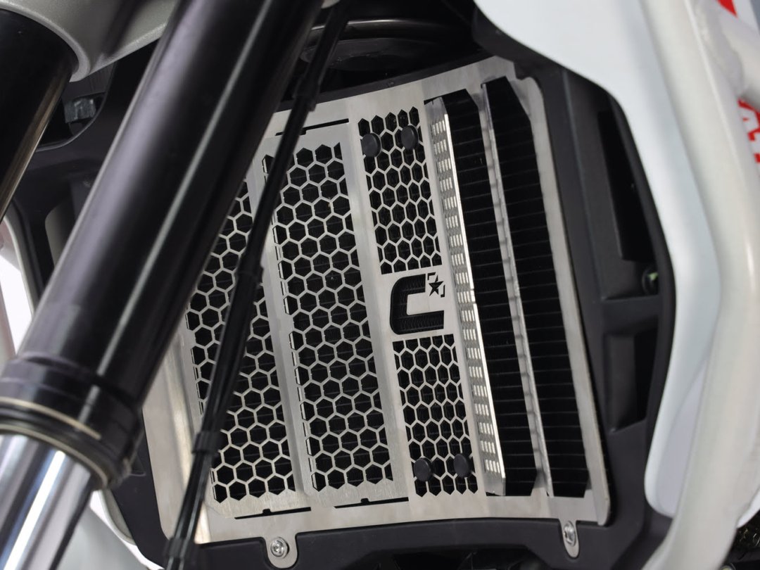 PROTECTION RADIATEUR DUCATI DESERT X 22- GRIS