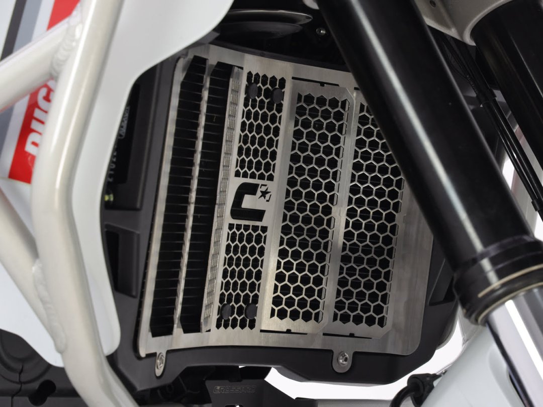 PROTECTION RADIATEUR DUCATI DESERT X 22- GRIS