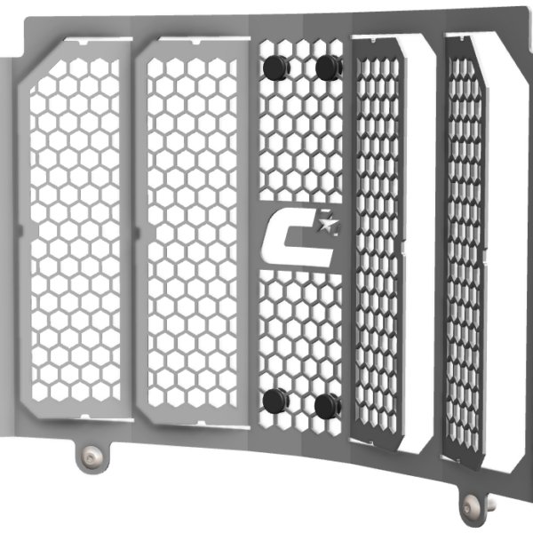 PROTECTION RADIATEUR DUCATI DESERT X 22- GRIS