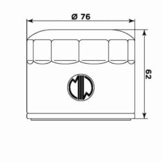 FILTRE A HUILE MEIWA B9004