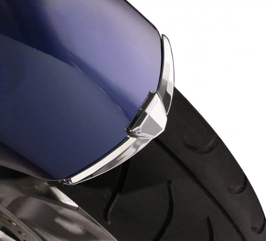 MOULURE GARDE BOUE AVANT CHROME HONDA GOLDWING 18-23
