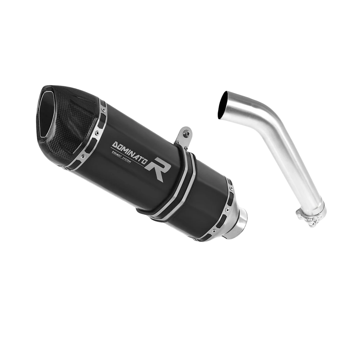 Pot D'échappement Dominator HP1 NOIR - Compatible KTM 890 Adventure 2021-2023 - Embout Carbone