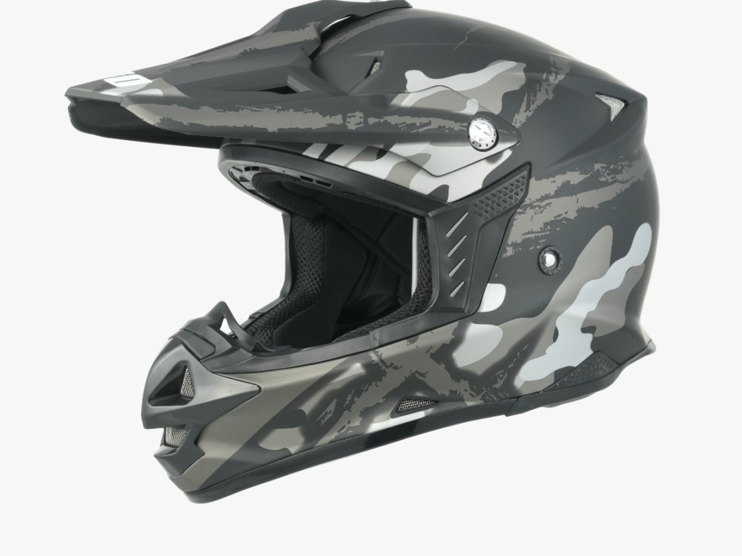 CASQUE RIO XCROSS CAMO NOIR MATT