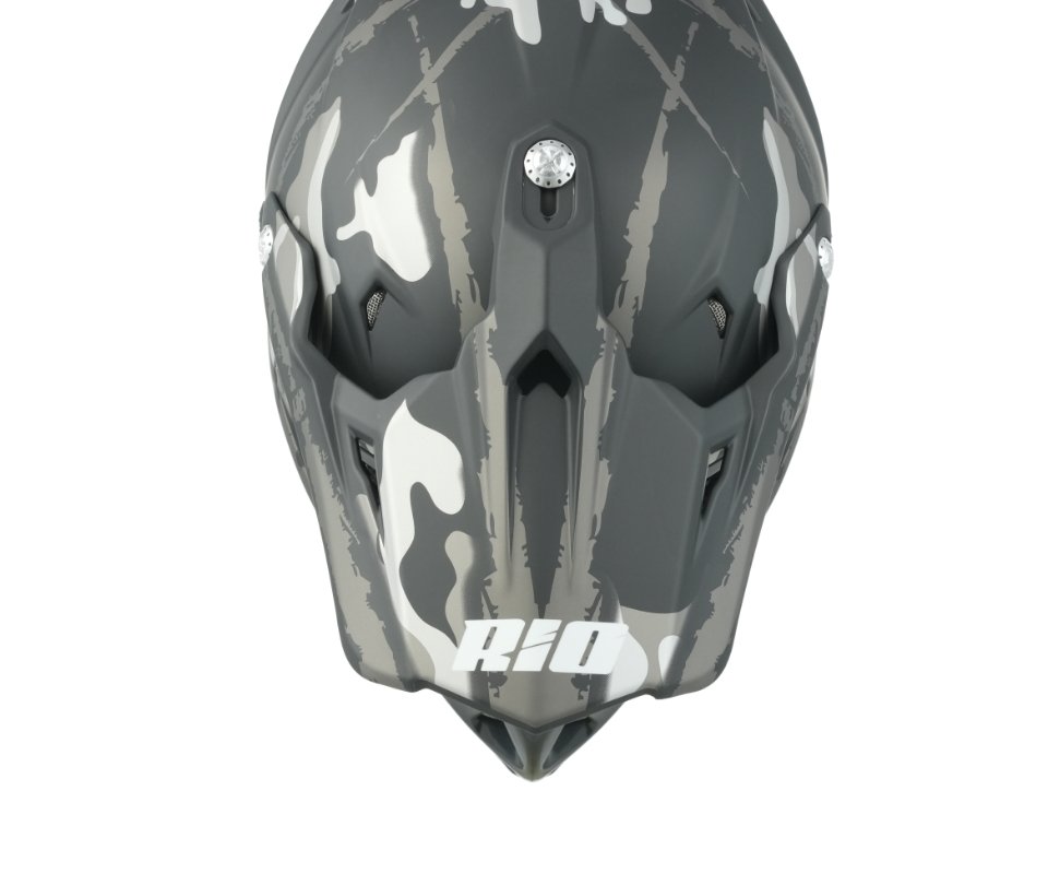 CASQUE RIO XCROSS CAMO NOIR MATT