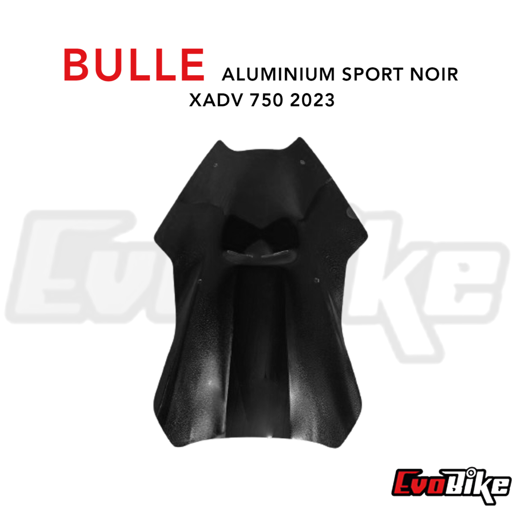 BULLE ALUMINIUM SPORT NOIR XADV 750 2023