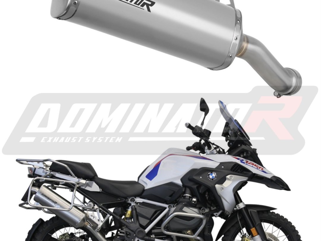 Pot d’echappement BMW R1250GS 2018 – 2023 HP7 Titane 40cm 58mm + dB killer medium