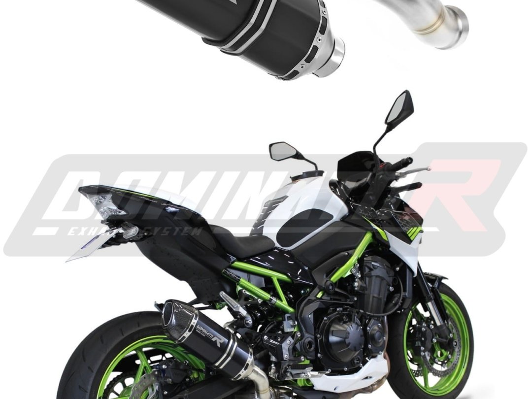 Pot d’echapement Kawasaki Z 900 2020 – 2024 HP1 NOIR + dB killer medium