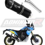 Yamaha-Tenere-700-2021—2022-EXHAUST-Muffler-Auspuff-Sportauspuff-Silencer-Echappement-Silencieux-Scarico-Scarichi-Escape-Wydech-Tlumik-HP1-BLACK-DOMINATOR-x
