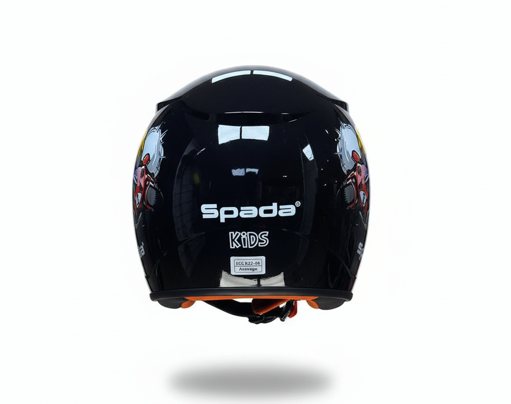CASQUE SPADA KIDS NOIR