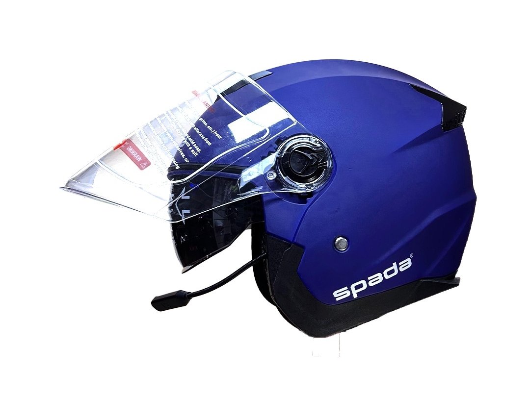 CASQUE SPADA TITAN BLEU + BLEUTOOTH GRATUIT