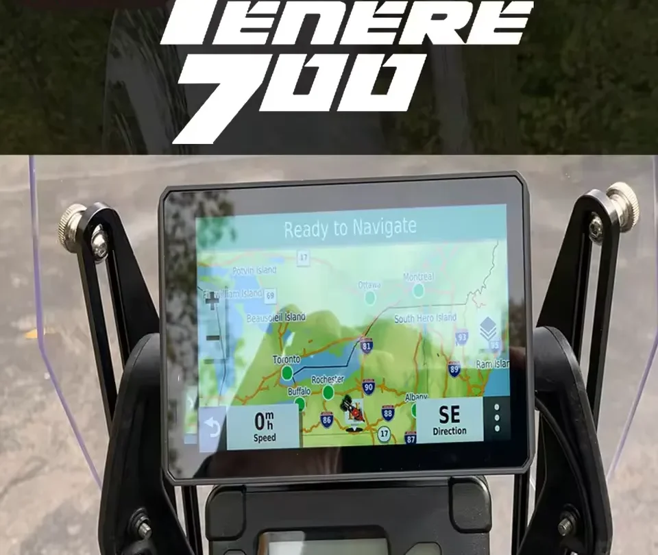 SUPPORT EXTENSION BULLE YAMAHA TENERE 700 NOIR