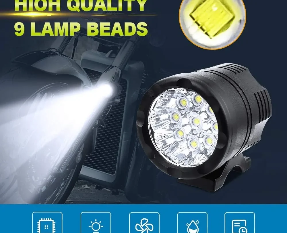 PHARE SECOURS ADVENTURE L9X AVEC LENS JAUNE