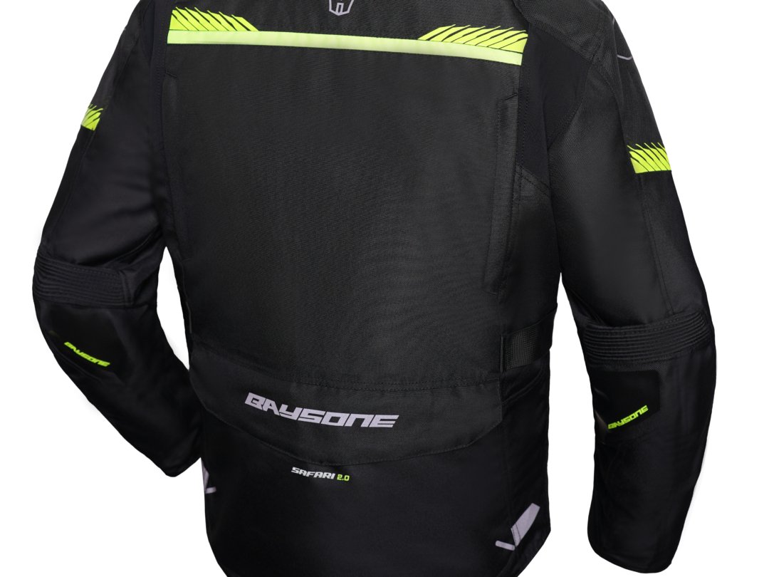 JACKET BAYSONE SAFARI 2.0 NOIR/FLUO