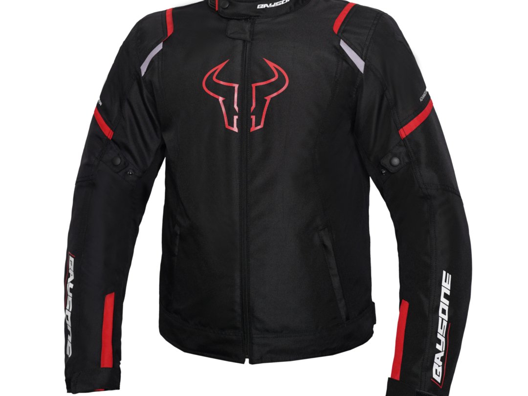 JACKET BAYSONE TECH4 NOIR/ROUGE