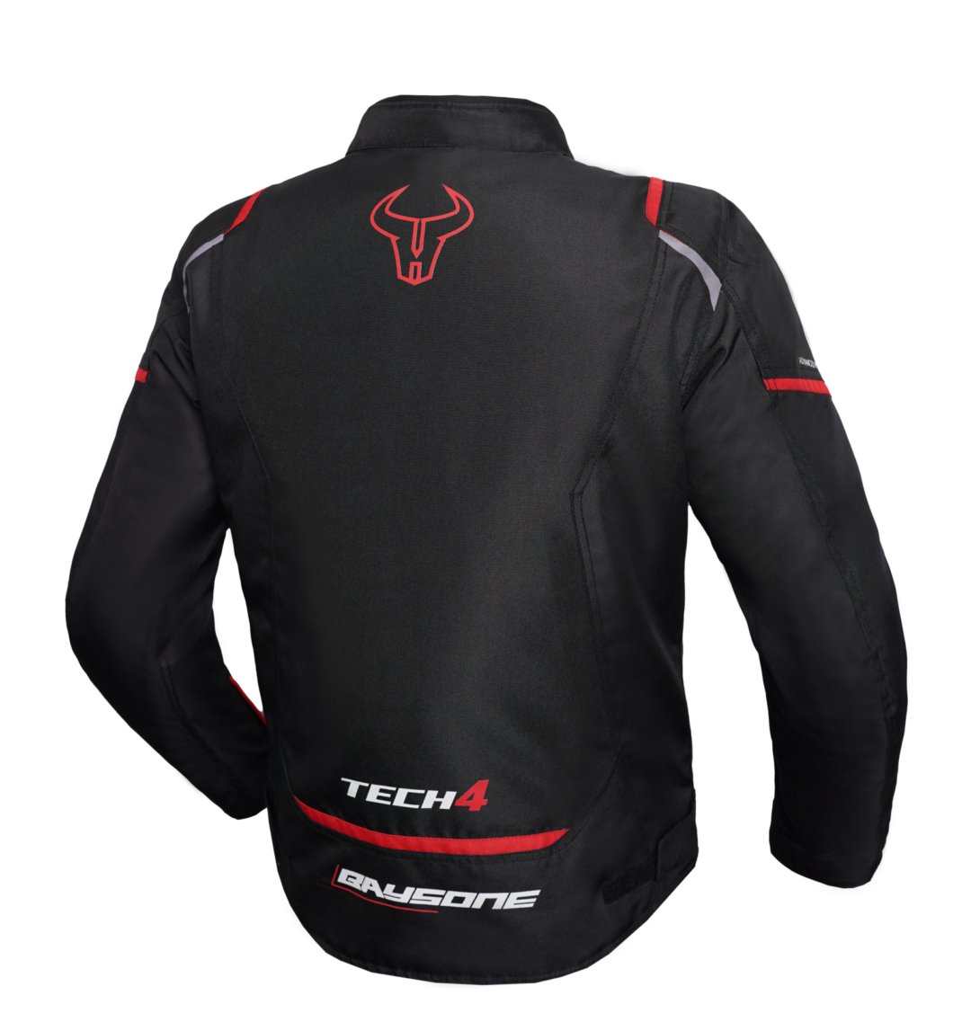 JACKET BAYSONE TECH4 NOIRROUGE 2 JACKET BAYSONE TECH4 NOIRROUGE 2