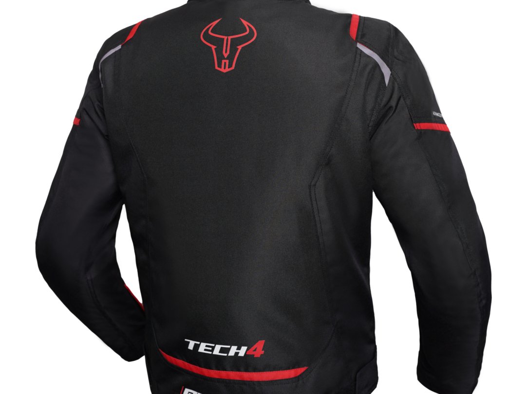 JACKET BAYSONE TECH4 NOIR/ROUGE