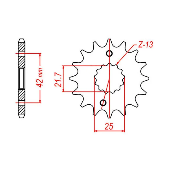 PIGNON MTX COMPATIBLE CST-565:15