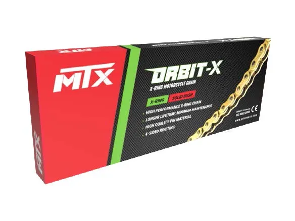 CHAINE MOTO MTX XRING GOLD 520-120