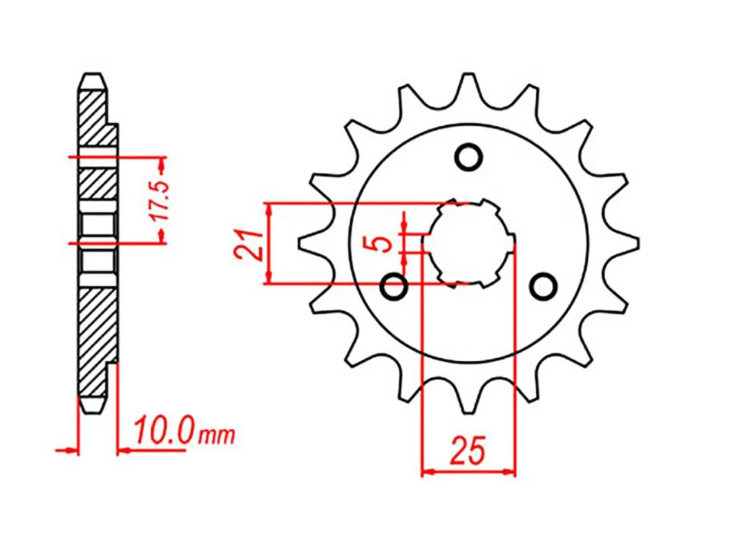 PIGNON MTX COMPATIBLE CST-1448:15