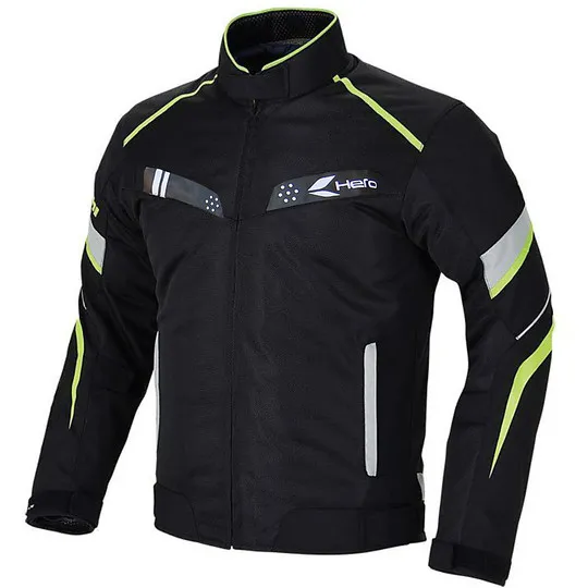 JACKET HOMME HERO HR-879 NOIR/FLUO