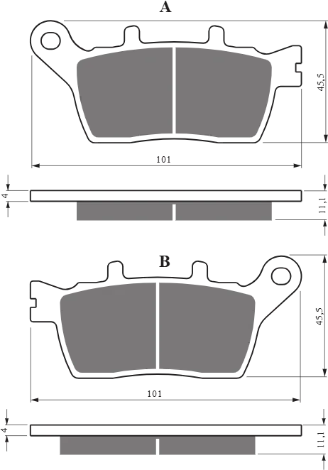 PLAQUETTE GOLDFREN AD424