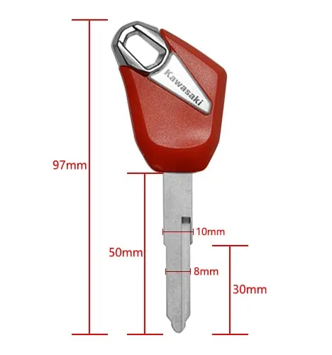 CLE KAWASAKI NOUVEAU ROUGE