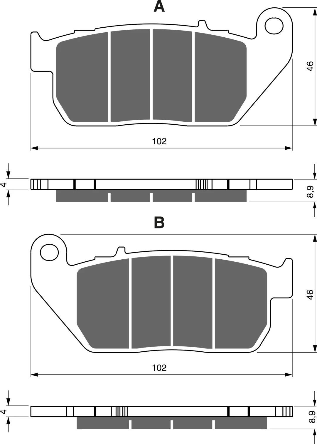 PLAQUETTE MOTO PLAQUETTE MOTO