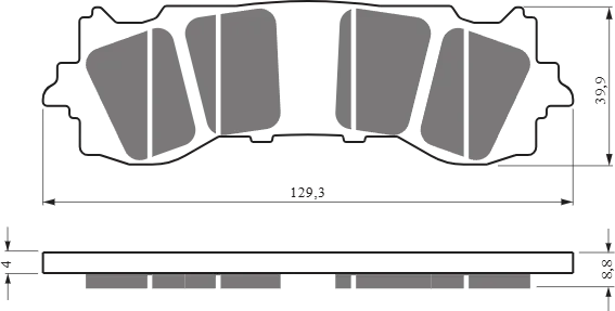 PLAQUETTE GOLDFREN AD 430