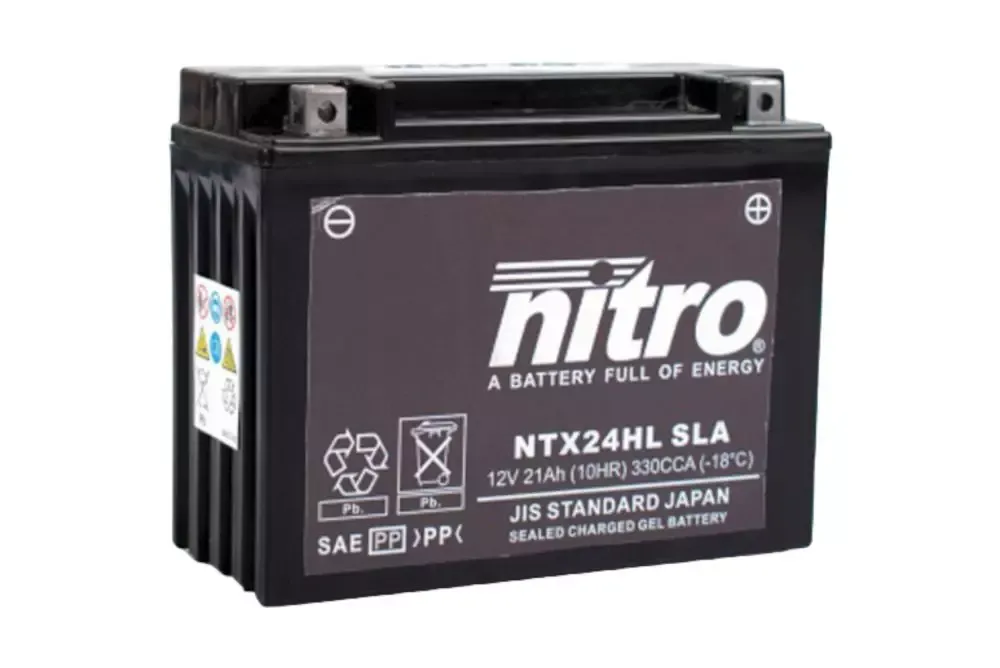 NITRO NTX24HL-BS AGM open with acid pack HP