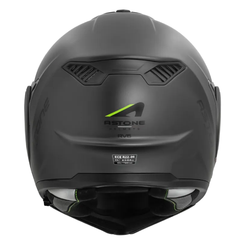 CASQUE ASTONE RV6 GRIS TITANIUM