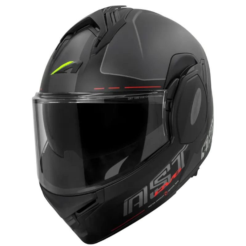 CASQUE ASTONE RV6 GRIS ROUGE