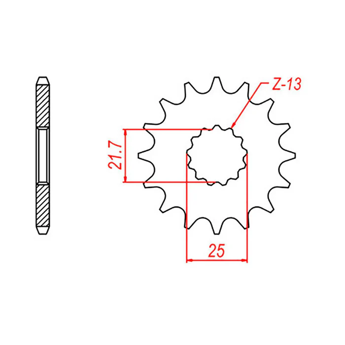 PIGNON MTX COMPATIBLE CST-520:15