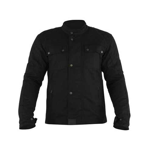 JACKET OVERLAP PHIL BLACK
