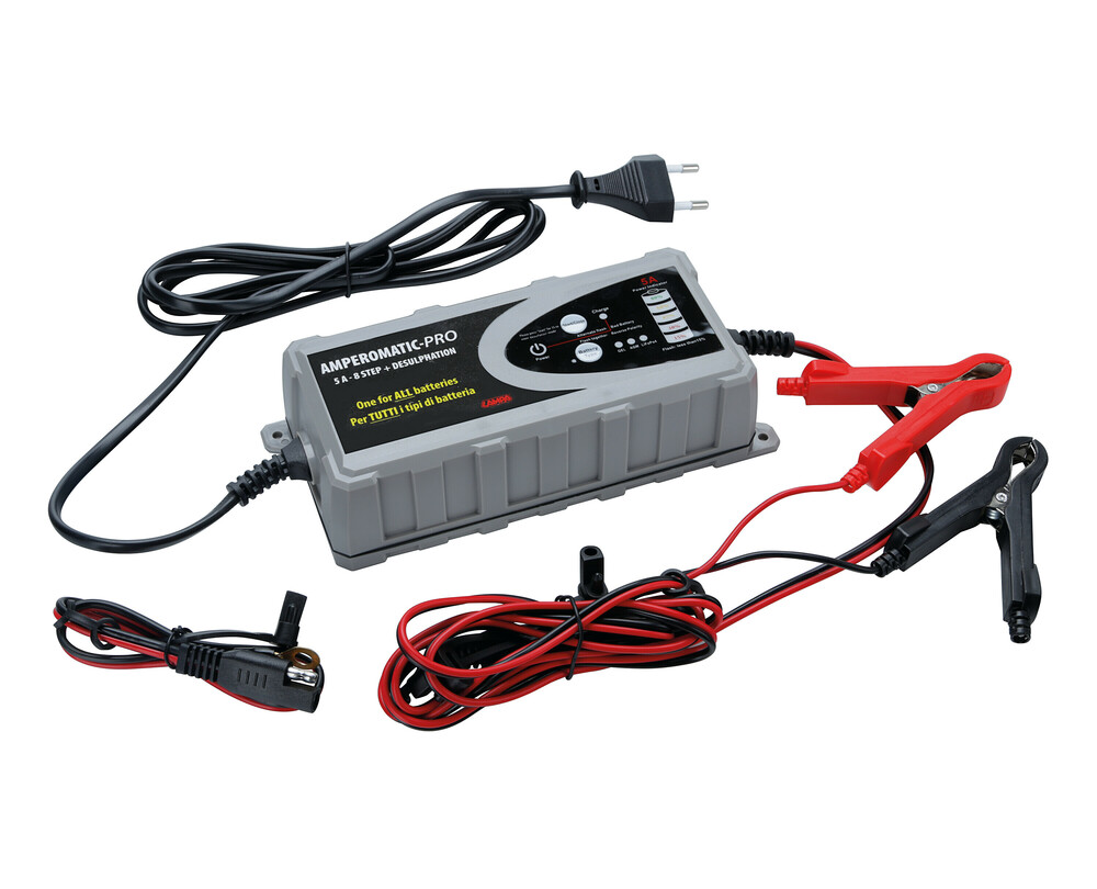 Chargeur de batterie intelligent, 12V – 5A – Amperomatic Pro